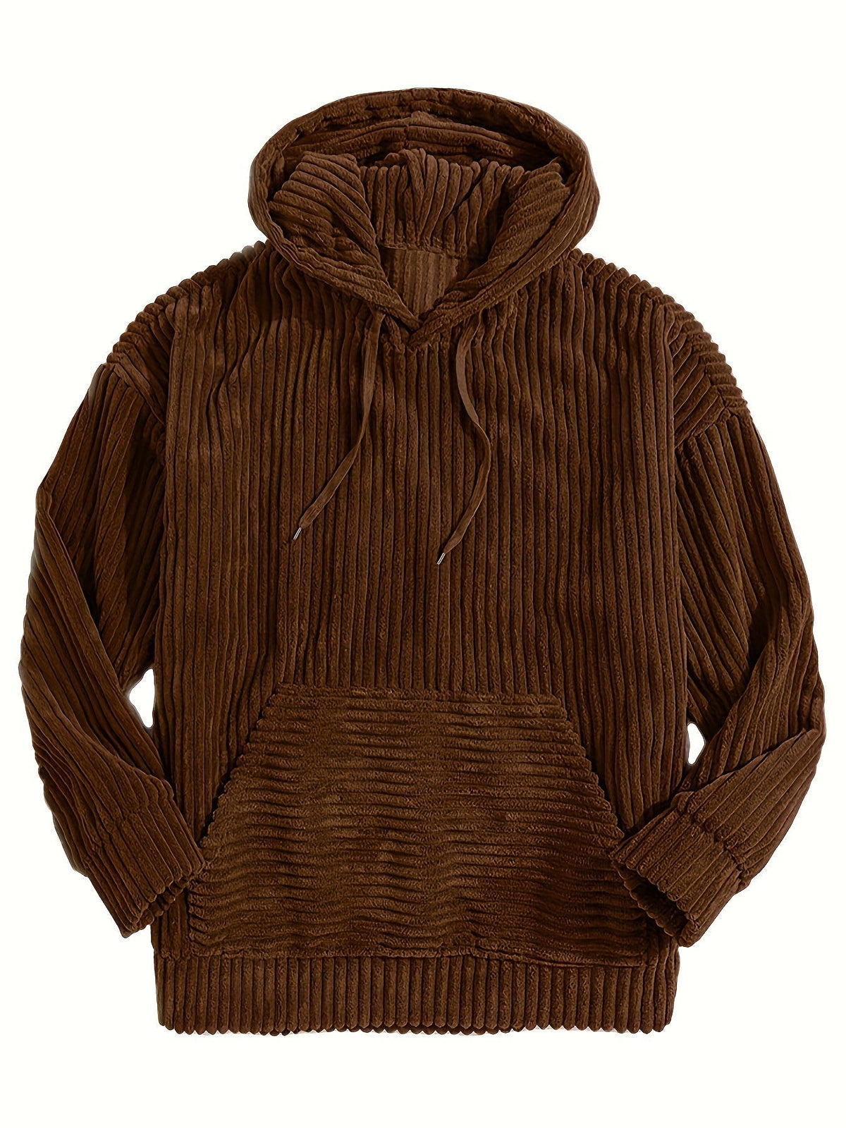 Ribbed Pullover Hoodie – Casual Wear, Everyday Comfort