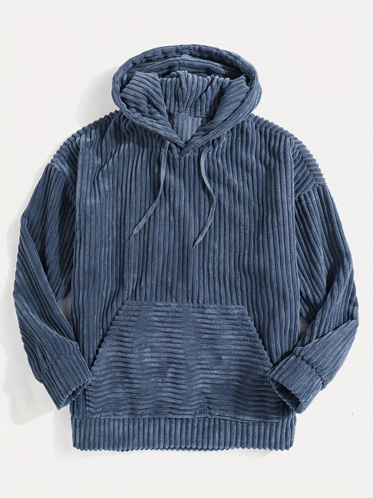 Ribbed Pullover Hoodie – Casual Wear, Everyday Comfort