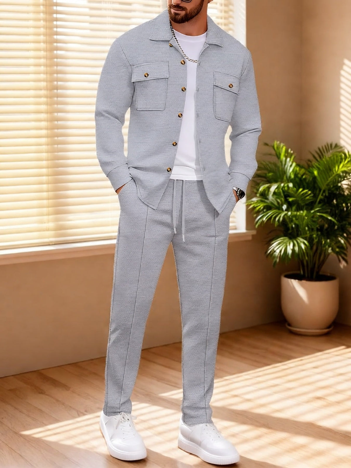 Casual Two-Piece Set – Everyday Wear, Relaxed Style