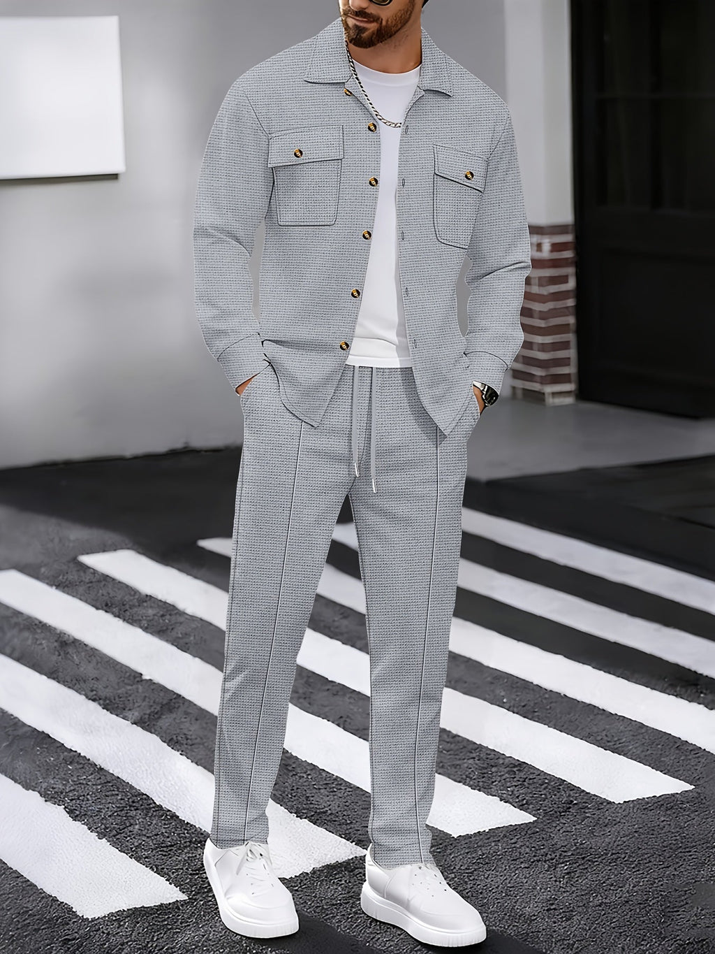 Casual Two-Piece Set – Everyday Wear, Relaxed Style