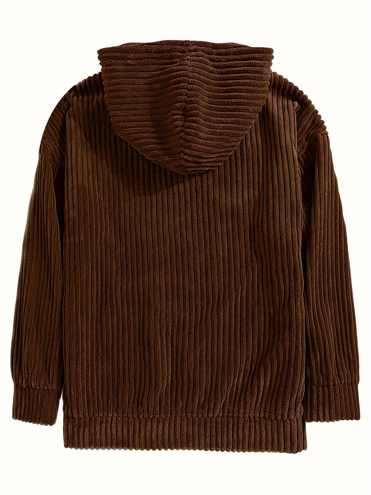 Ribbed Pullover Hoodie – Casual Wear, Everyday Comfort