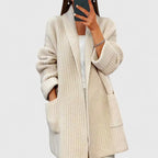 Relaxed Cashmere Cardigan – Casual Wear, Cozy Layering