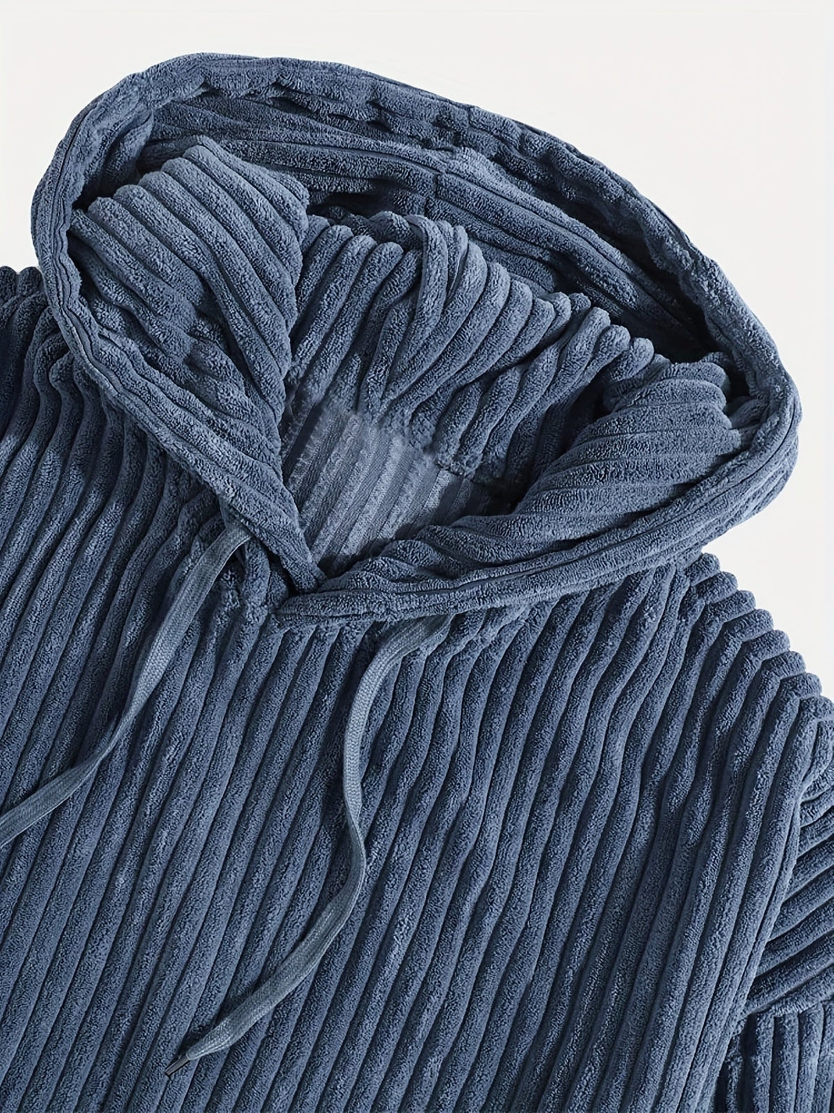 Ribbed Pullover Hoodie – Casual Wear, Everyday Comfort