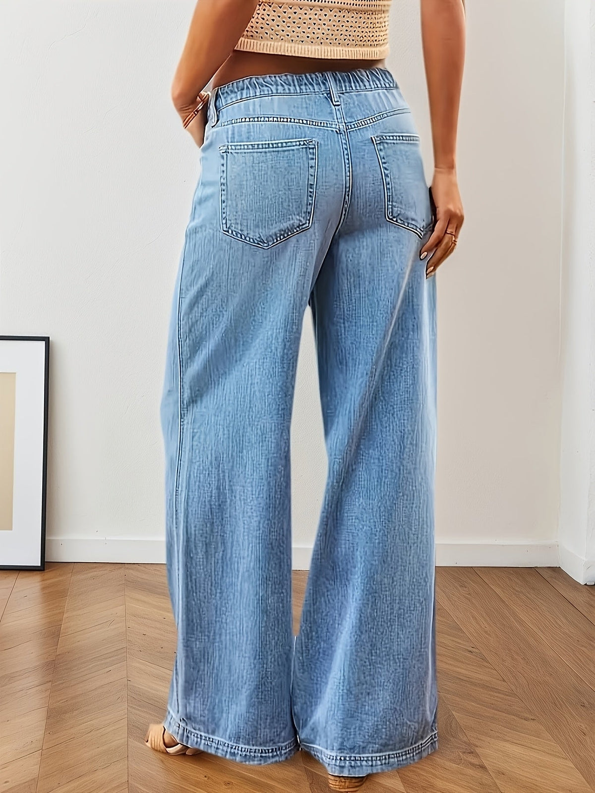 Relaxed Wide-Leg Pants – Casual Wear, Everyday Comfort