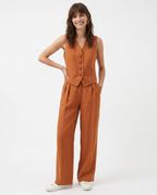 Linen Trouser Set for Women - 100% Natural Fabric - Casual & Comfortable Wear