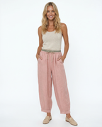 Linen Trousers for Women - Lightweight, Casual Fit, Perfect for Summer Wear