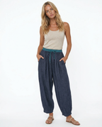 Linen Trousers for Women - Lightweight, Casual Fit, Perfect for Summer Wear