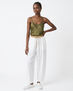 Linen Trousers for Women - Lightweight, Casual Fit, Perfect for Summer Wear