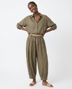 Linen Trousers for Women - Lightweight, Casual Fit, Perfect for Summer Wear