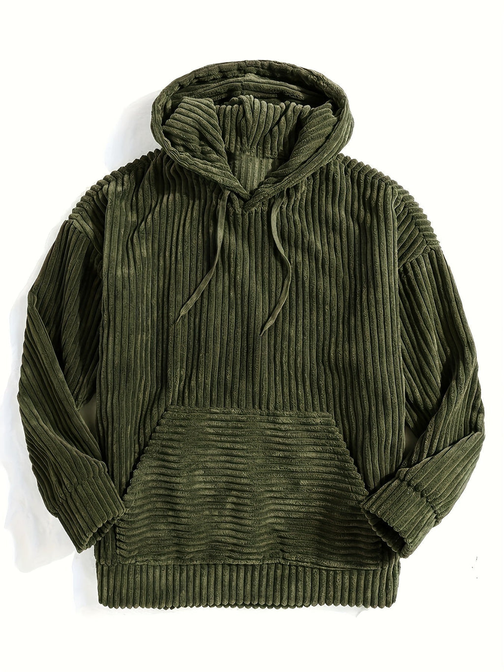 Ribbed Pullover Hoodie – Casual Wear, Everyday Comfort