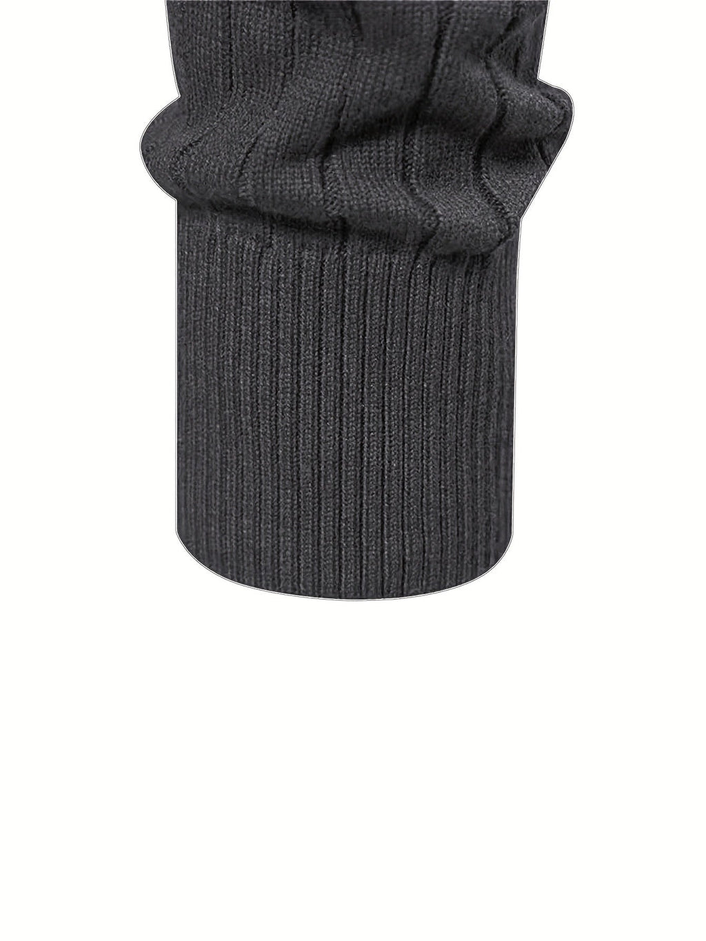 Quarter-Zip Stand Collar Sweater – Casual Wear, Office Style