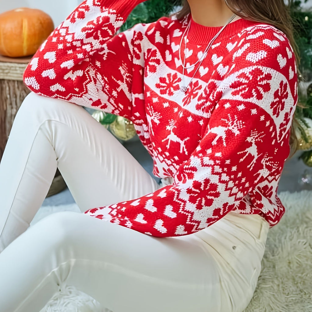 Festive Fair Isle Sweater – Holiday Style, Cozy Comfort