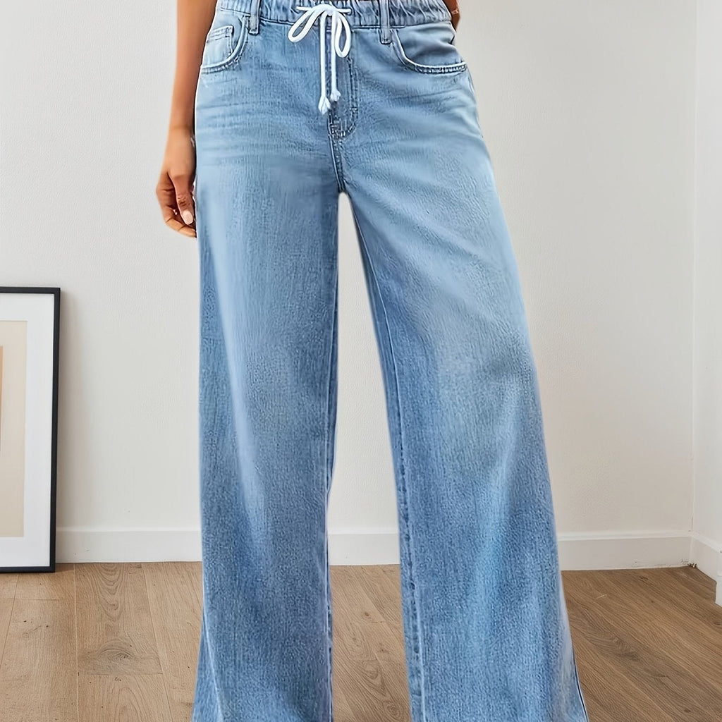 Relaxed Wide-Leg Pants – Casual Wear, Everyday Comfort