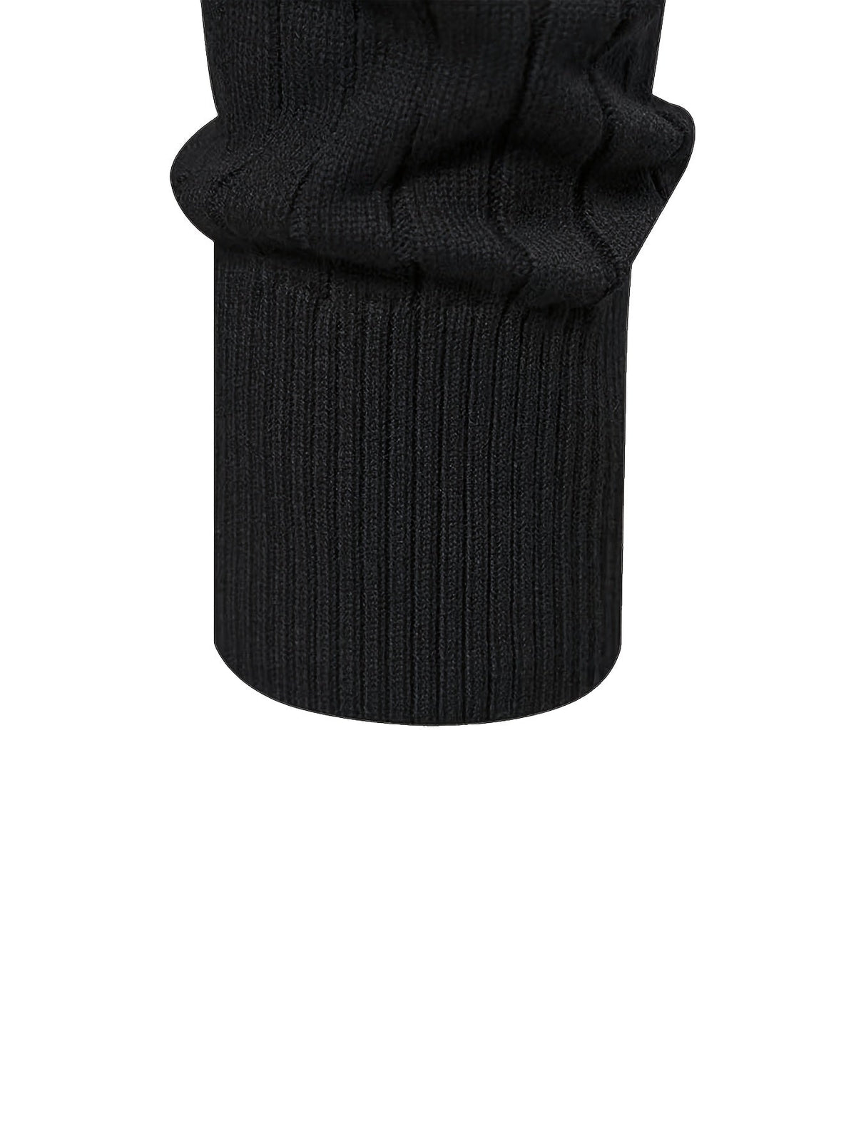 Quarter-Zip Stand Collar Sweater – Casual Wear, Office Style