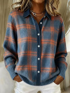 Women's Elegant Long Cardigan – Casual, Office Wear