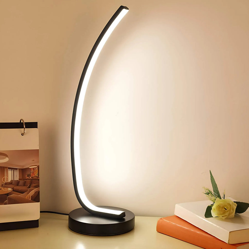 Adjustable Flexible LED Desk Lamp - Modern Design for Home Office or Study - Energy-Efficient Lighting