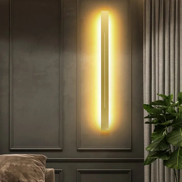 Adjustable Brightness LED Wall Sconce - Modern Design for Living Room, Bedroom, or Hallway Lighting