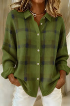 Women's Elegant Long Cardigan – Casual, Office Wear