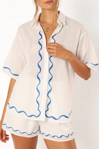 Linen Summer Outfit Set for Women - Lightweight Casual Wear for Warm Weather