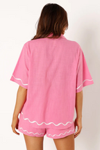 Linen Summer Outfit Set for Women - Lightweight Casual Wear for Warm Weather