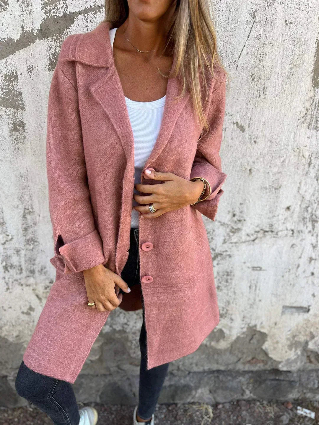 Blazer mit Knöpfen – Büro, Freizeit