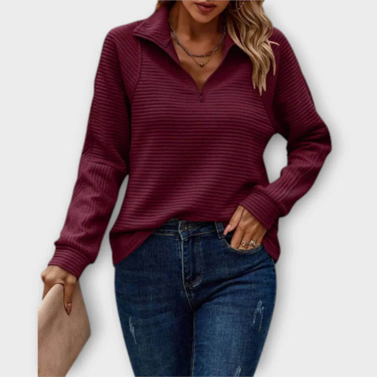 Half-Zip Pullover – Casual Wear, Everyday Comfort
