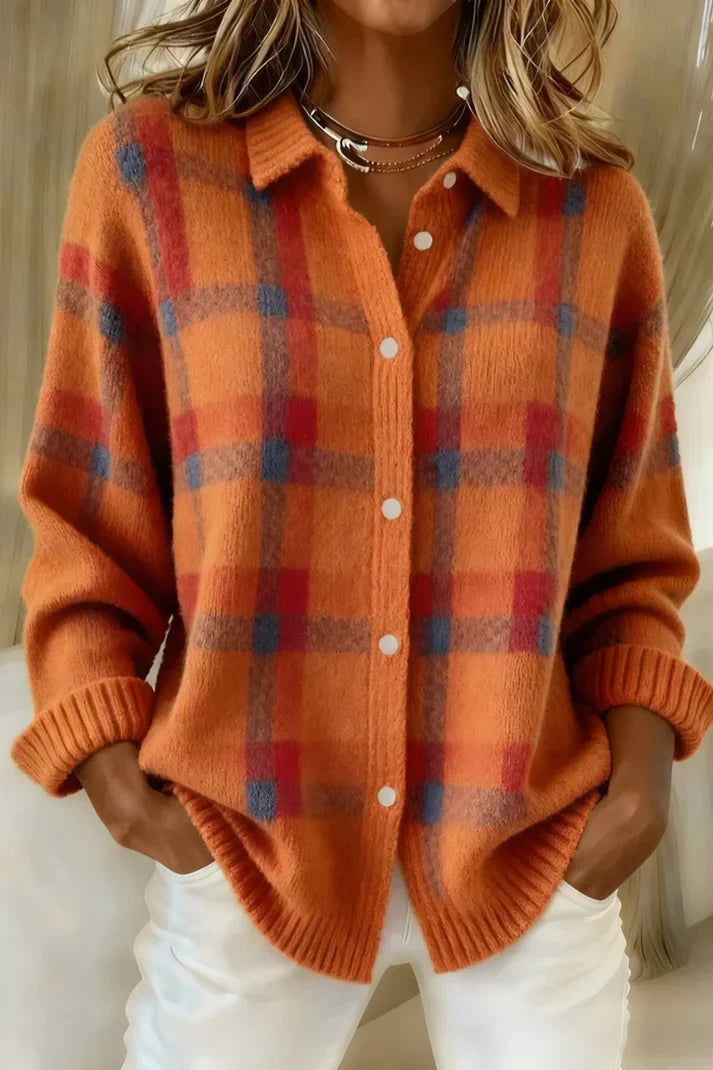 Women's Elegant Long Cardigan – Casual, Office Wear