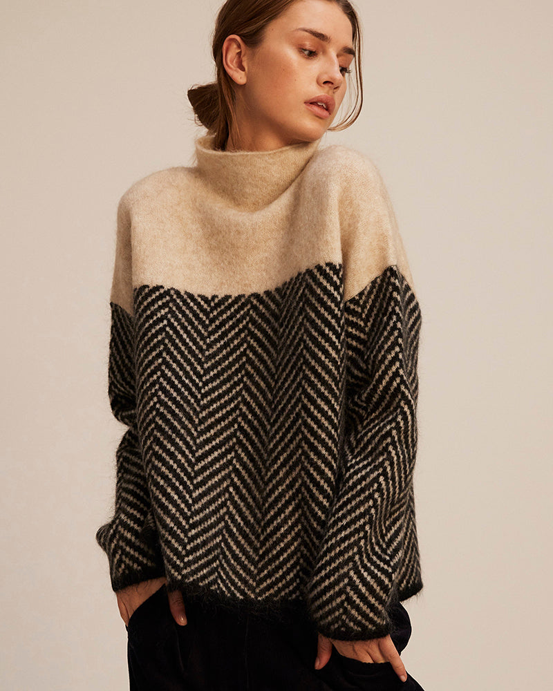 Couture Turtleneck – Casual Wear, Office Style